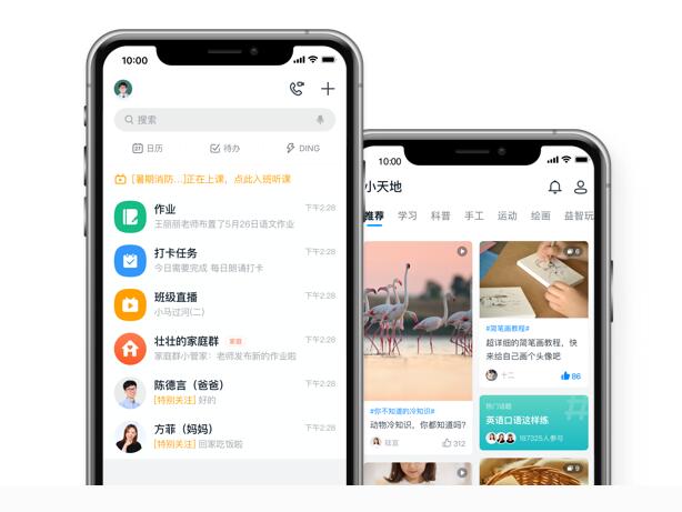 釘釘學(xué)生號上線  進(jìn)軍在線教育市場